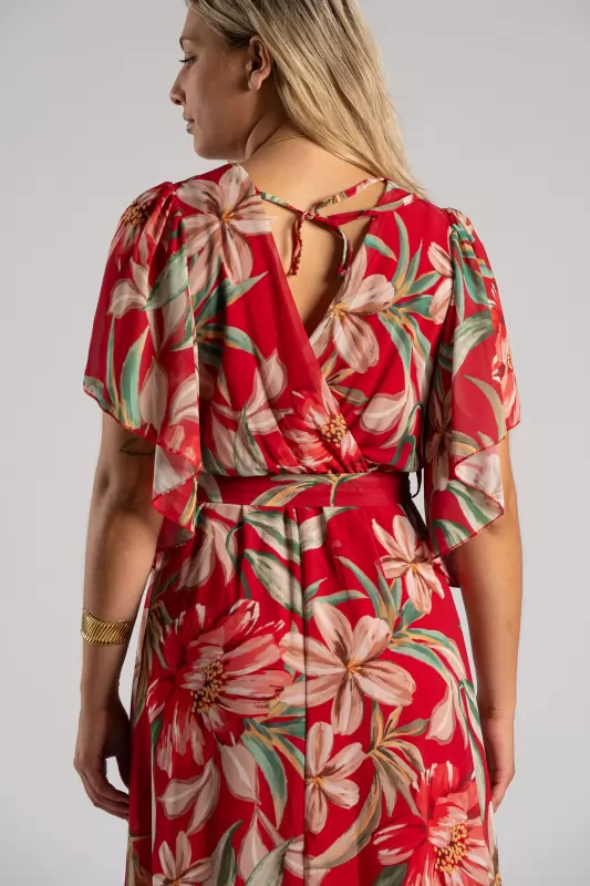 Dress Croisette Volant Sleeves