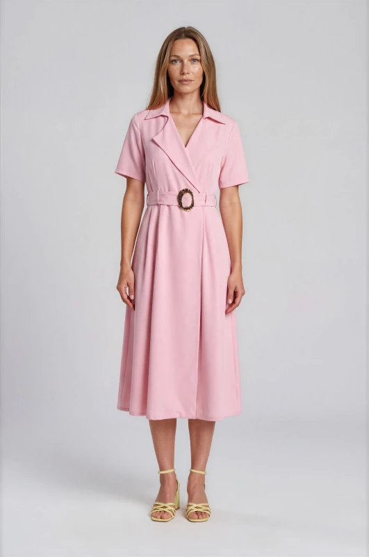 Cruise Dress Gold Buckle Belt 