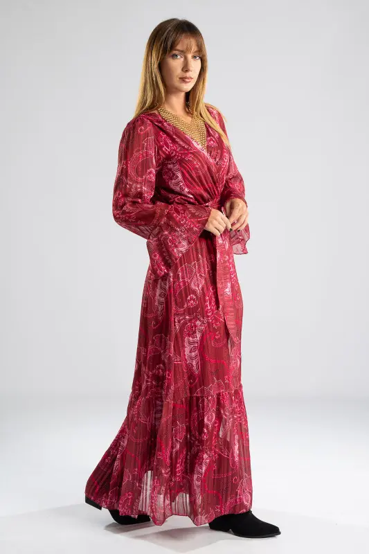 Dress Lahore Gold Thread Envelope
