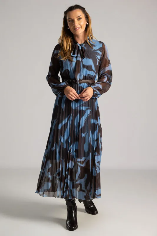 Φόρεμα Μακριά Μανίκια Waves