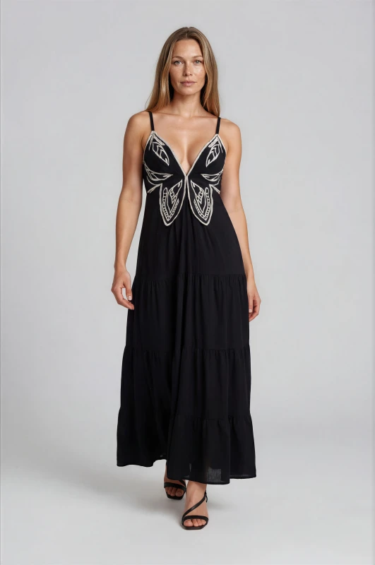 Φόρεμα Maxi Butterfly