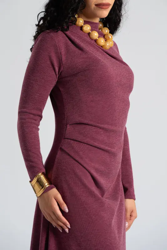 Φόρεμα Maxi Cowl Neck