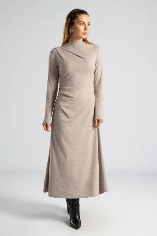 Φόρεμα Maxi Cowl Neck