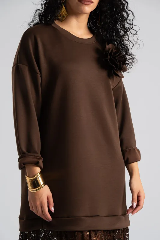 Φόρεμα Maxi Δαντέλα Τελείωμα