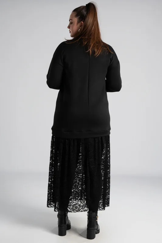 Φόρεμα Maxi Δαντέλα Τελείωμα