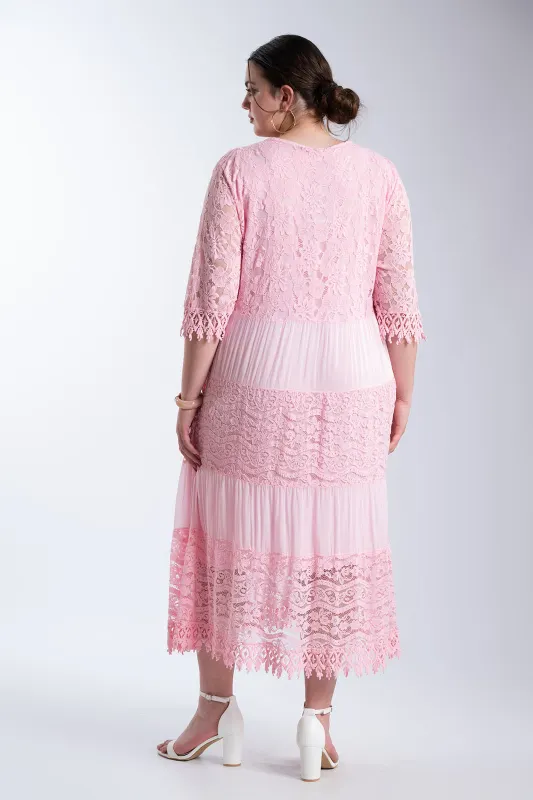 Φόρεμα Maxi Δαντελένιες Λεπτομέρειες