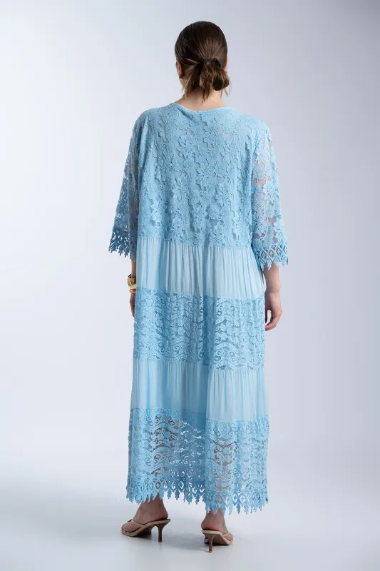 Φόρεμα Maxi Δαντελένιες Λεπτομέρειες