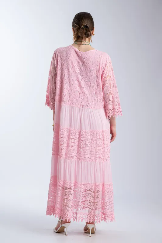 Φόρεμα Maxi Δαντελένιες Λεπτομέρειες