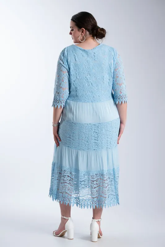 Φόρεμα Maxi Δαντελένιες Λεπτομέρειες