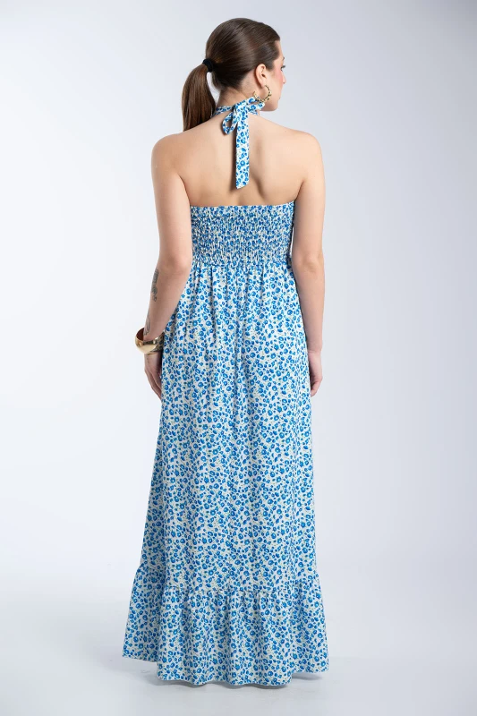 Maxi Dress Floral Wasp Nest