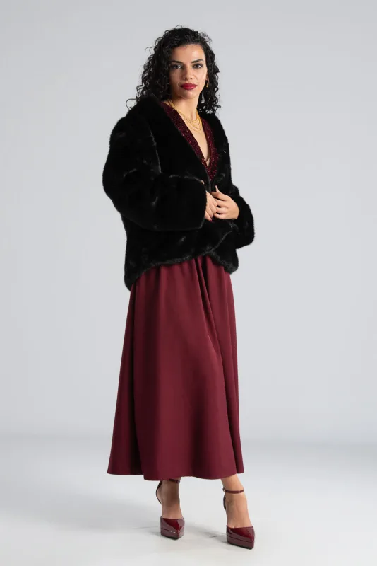 Maxi Wrapped Dress Sequin