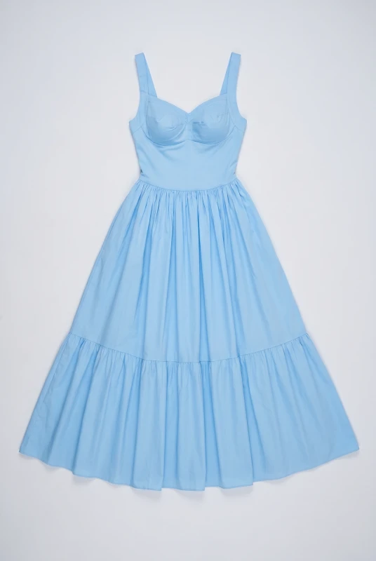 Φόρεμα Maxi Με Cups Bustier