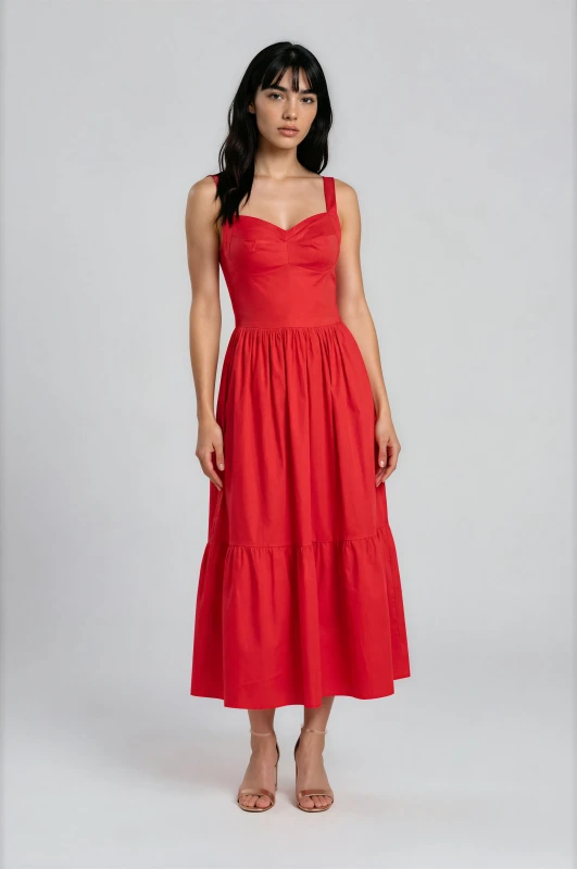 Φόρεμα Maxi Με Cups Bustier