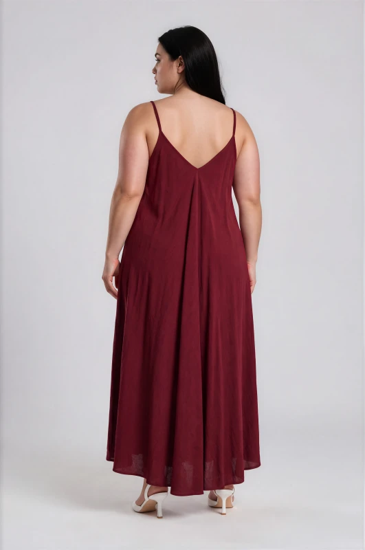 Dress Maxi With Decorative Beads