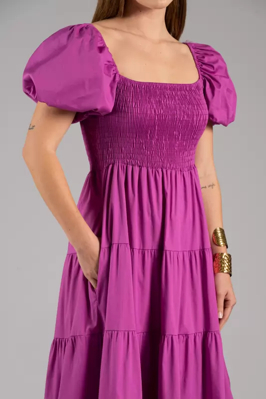Φόρεμα Maxi Off-shoulder