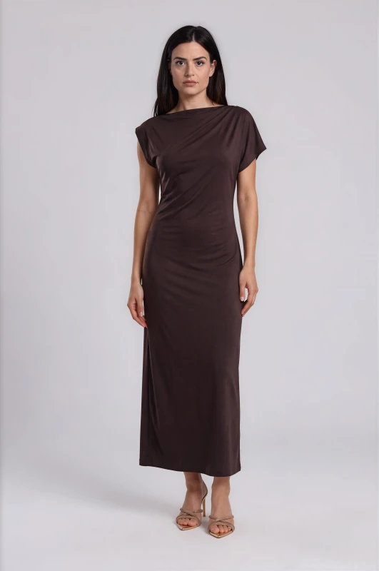 Φόρεμα Maxi One-Shoulder