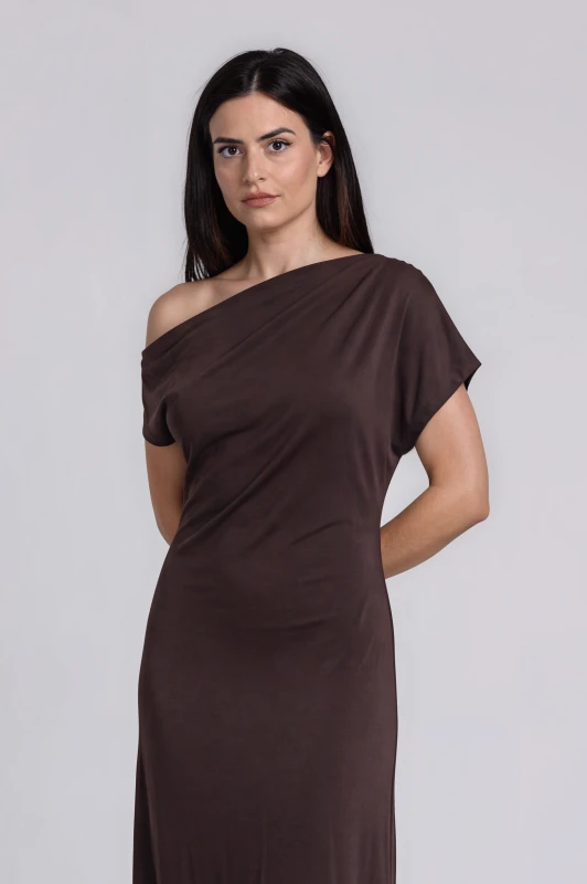 Dress Maxi One-Shoulder 