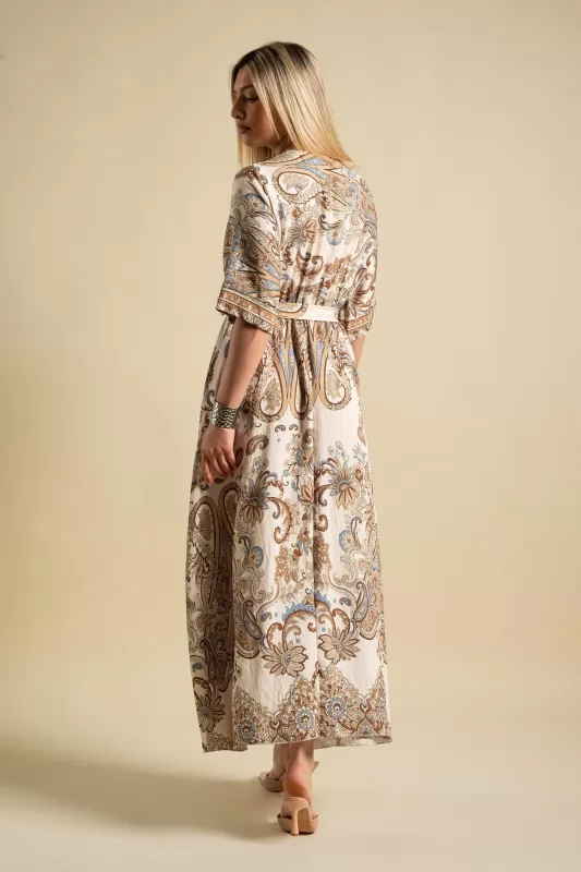 Φόρεμα Maxi Paisley