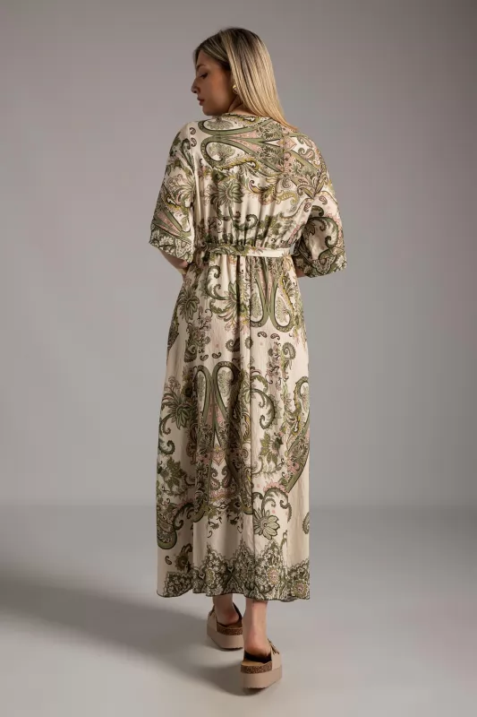 Φόρεμα Maxi Paisley