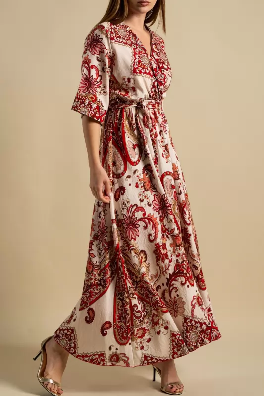 Φόρεμα Maxi Paisley