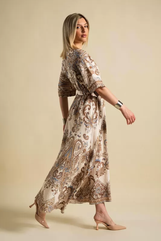 Φόρεμα Maxi Paisley