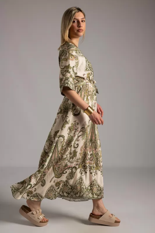 Φόρεμα Maxi Paisley