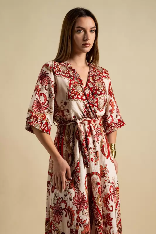 Φόρεμα Maxi Paisley