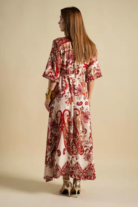 Φόρεμα Maxi Paisley