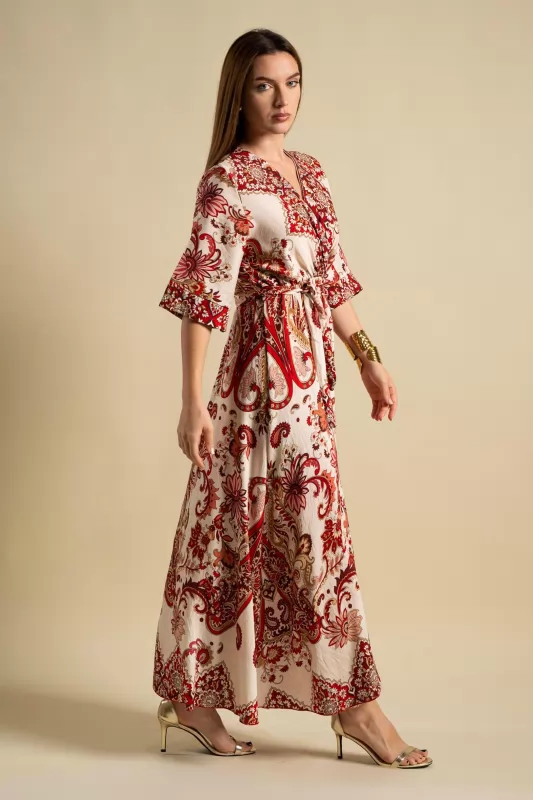 Φόρεμα Maxi Paisley