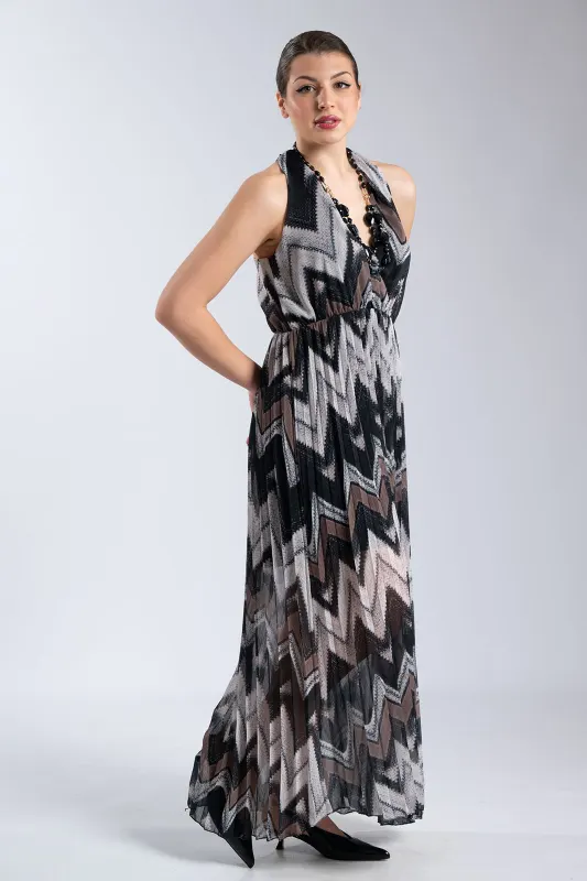 Φόρεμα Maxi Πλισέ Courtney