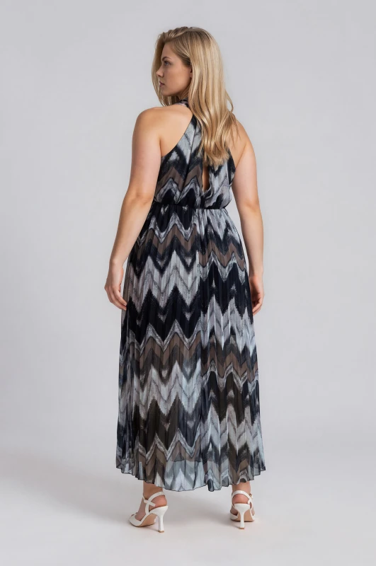 Courtney Pleated Maxi Dress