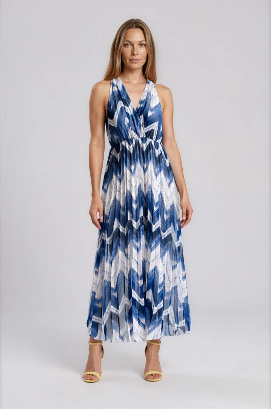 Courtney Pleated Maxi Dress