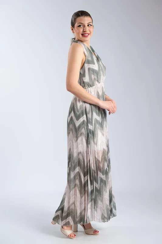 Φόρεμα Maxi Πλισέ Courtney