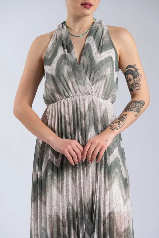 Φόρεμα Maxi Πλισέ Courtney