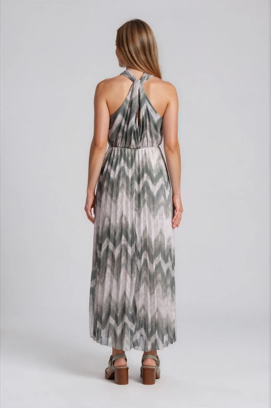 Courtney Pleated Maxi Dress