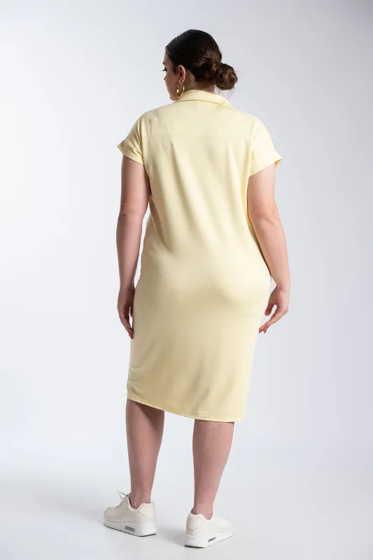 Φόρεμα Maxi Polo Πλαινές Τσέπες