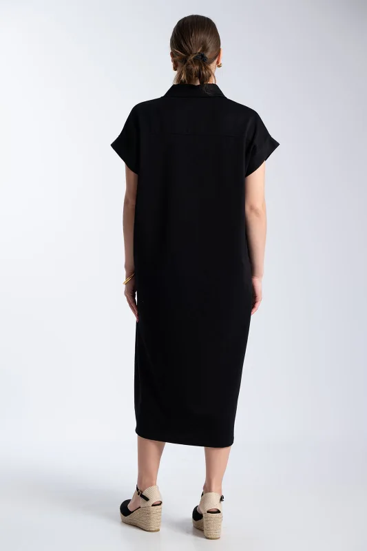 Φόρεμα Maxi Polo Πλαινές Τσέπες