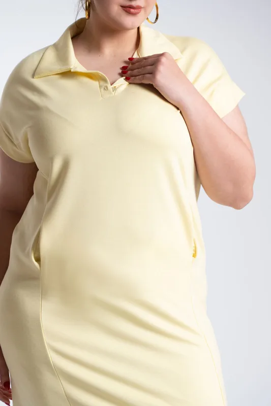 Φόρεμα Maxi Polo Πλαινές Τσέπες