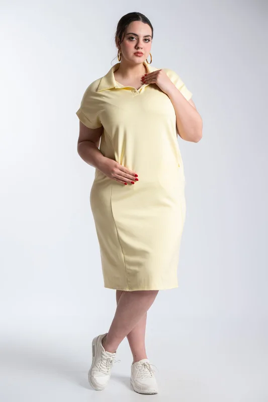 Φόρεμα Maxi Polo Πλαινές Τσέπες