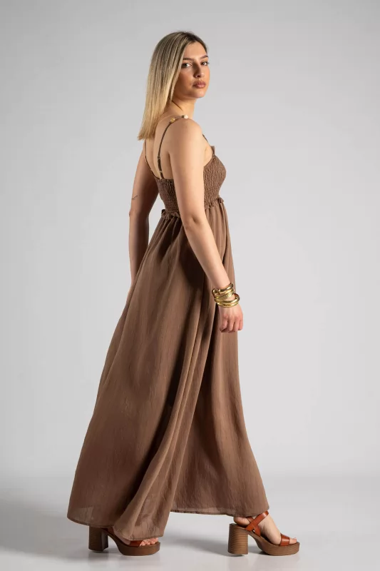 Maxi Dress Wasp Strap