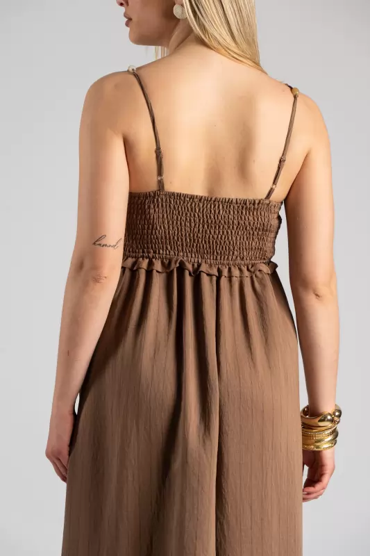 Maxi Dress Wasp Strap
