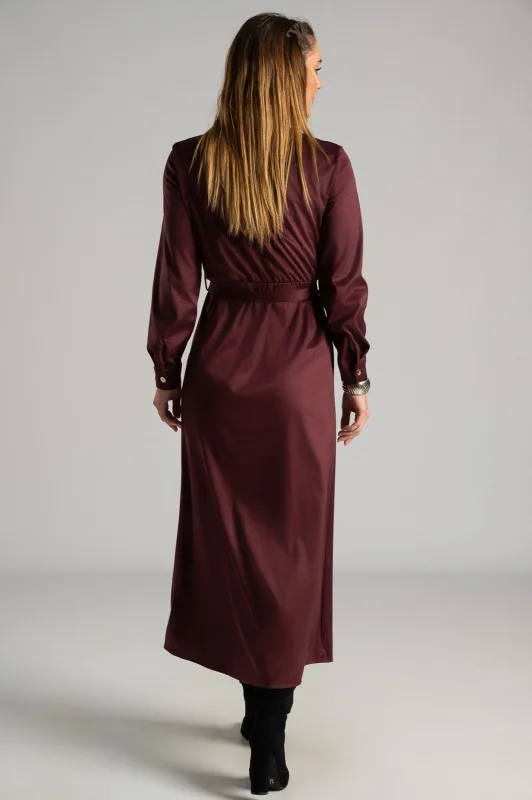 Φόρεμα Maxi Σουετ Ζώνη