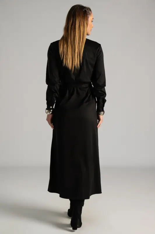 Φόρεμα Maxi Σουετ Ζώνη