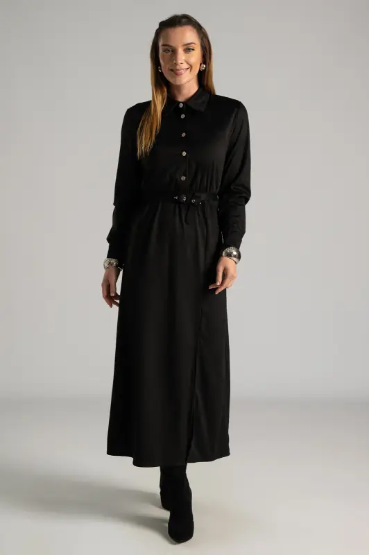 Φόρεμα Maxi Σουετ Ζώνη