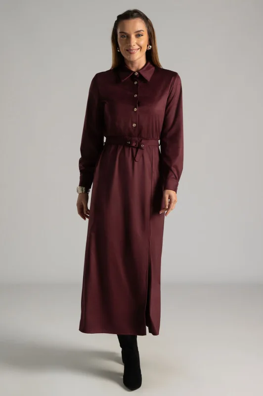 Φόρεμα Maxi Σουετ Ζώνη