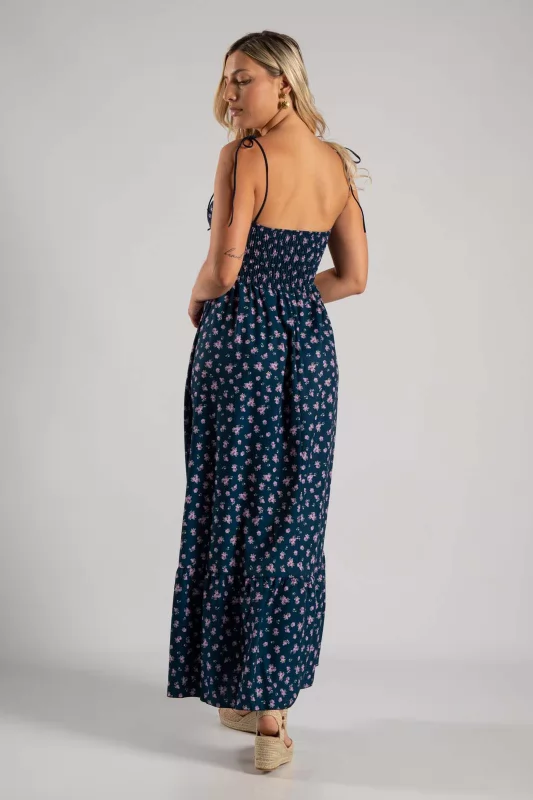 Φόρεμα Maxi Τιράντα Floral
