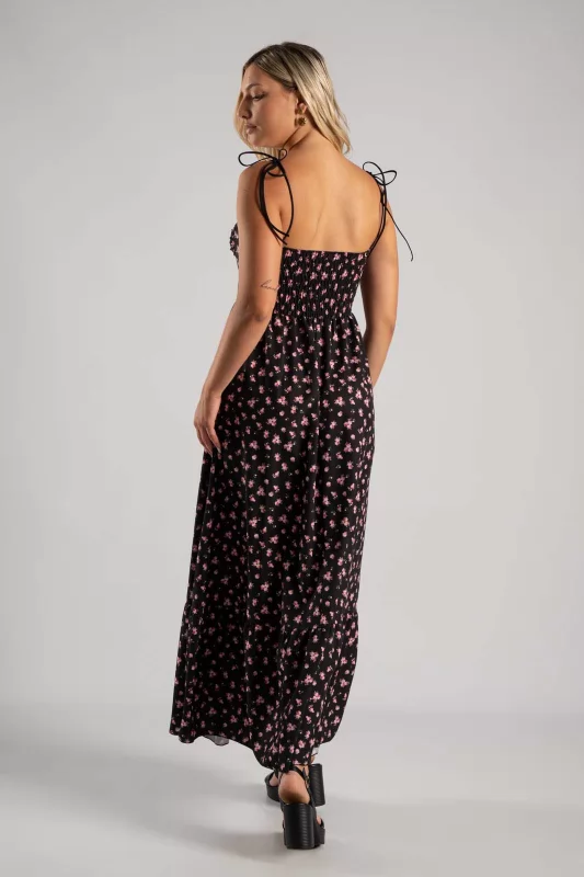 Φόρεμα Maxi Τιράντα Floral