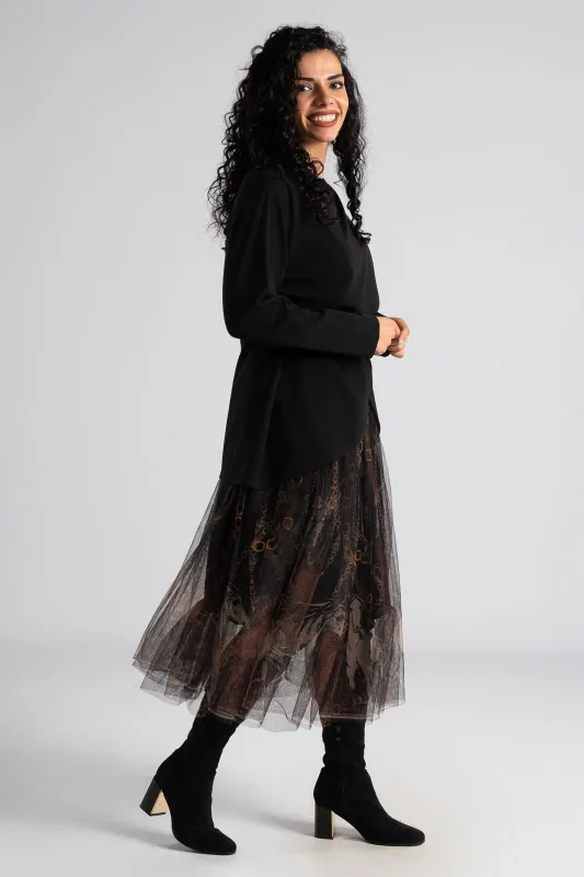 Φόρεμα Maxi Τούλινο