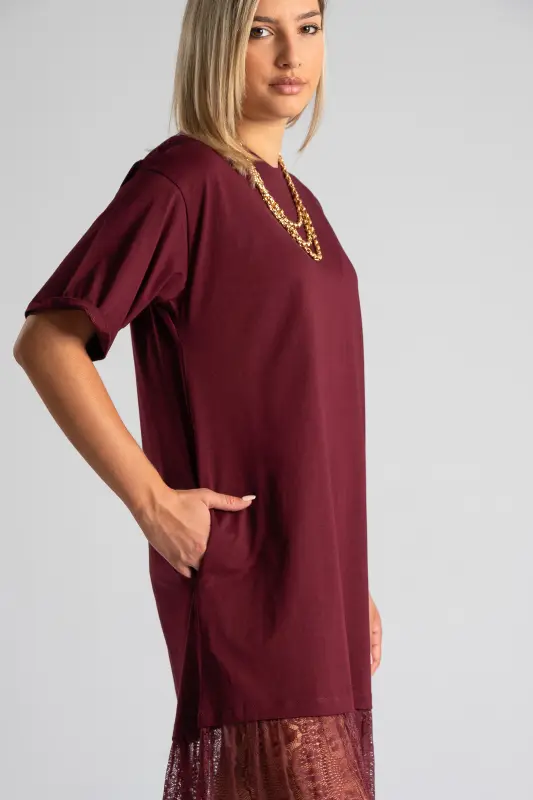 Dress Maxi Cotton Lace 
