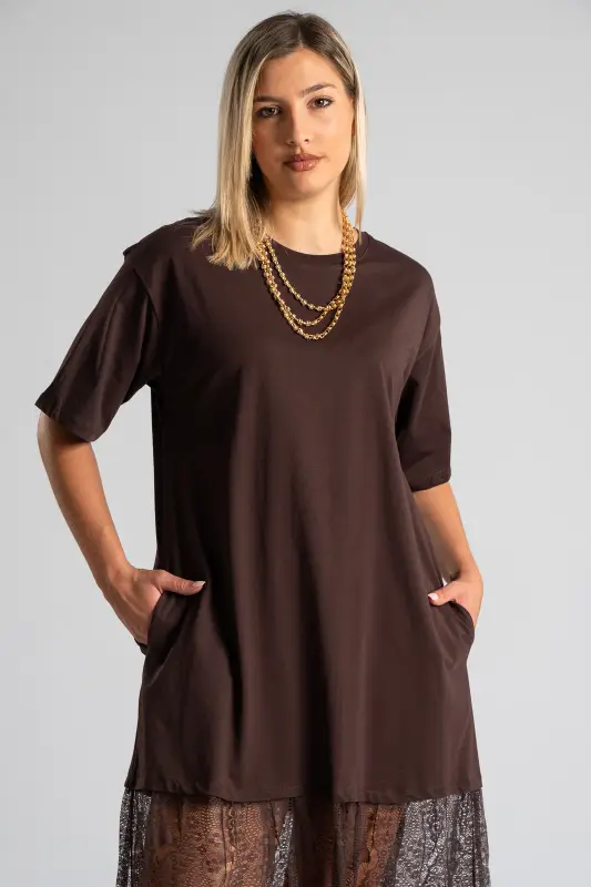 Dress Maxi Cotton Lace 